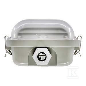 OPR. DP HOUSING 600 E 2XLAMP IP65