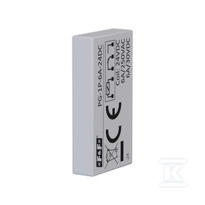 PRZEKAŹNIK INTERFEJSOWY PG-1P-6A-24DC