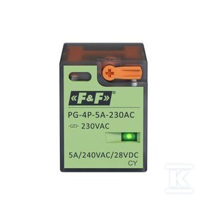 PRZEKAŹNIK INTERFEJSOWY PG-4P-5A-230AC
