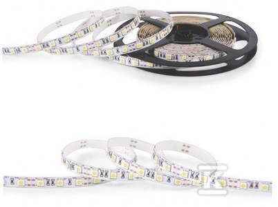TAŚMA LED 12V 5050 14,4W L.IP20 RGB 10M