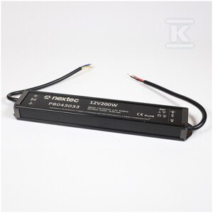 ZASILACZ WODOOD.LLG 12V IP67 16,6A 200W
