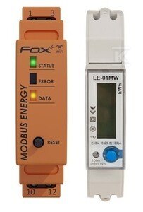ZEST.LICZN LE-01MW&INTEGR WI-MODBUS-D
