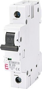 ETIMAT10 1P 10KA B 20A-WYŁĄCZNIK NMP.