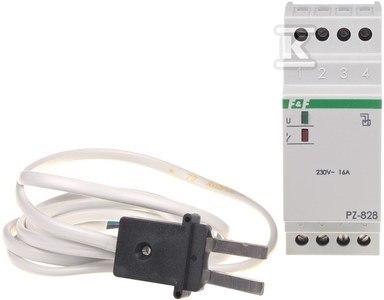 PZ-828 PRZEK.PRZELANIA 230V 16A IP40 2M.
