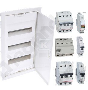 ROZDZIELNICA 3X12 IP40 P/T METAL