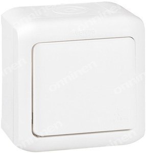 ŁĄCZ.1-BIEG.IP44 10AX FORIX BIAŁY