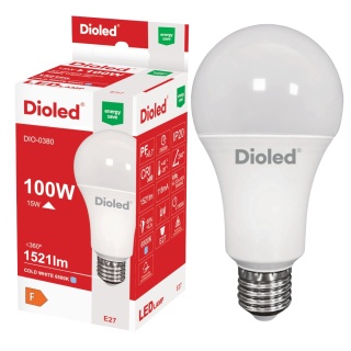 Żarówka LED SD GLS DIOLED E27 15W 1521LM 0380