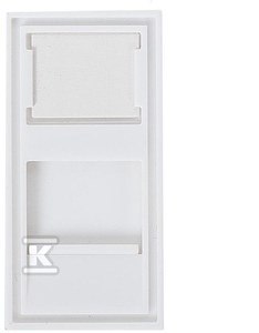 ADAPTER 22,5X45 RJ45 DO MODUŁÓW KEYSTO ADAPTER 22,5X45 RJ45 DO MODUŁÓW KEYSTO