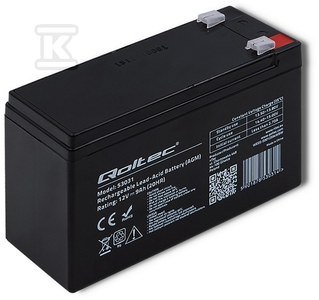 AKUMULATOR AGM 12V 9AH MAX. 135A AKUMULATOR AGM 12V 9AH MAX. 135A