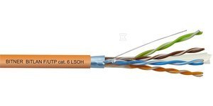 BITLAN F/UTP 4X2X23 AWG CAT.6 LSOH BĘBE BITLAN F/UTP 4X2X23 AWG CAT.6 LSOH BĘBE