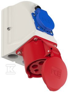 GN.KOMBI 32A/5P/400V/230V Z BOLCEM IP44 GN.KOMBI 32A/5P/400V/230V Z BOLCEM IP44