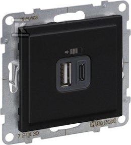 GN.USB A+C CZARNY SUNO