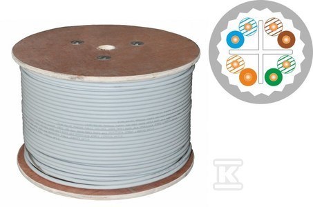 KABEL U/UTP KAT.6A B2CA LSOH 500M KABEL U/UTP KAT.6A B2CA LSOH 500M