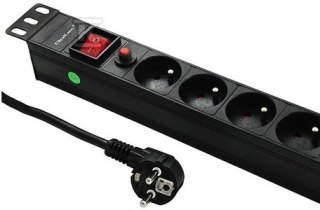 LISTWA ANTYPRZE.19" 1U 16A PDU 8XFRENC