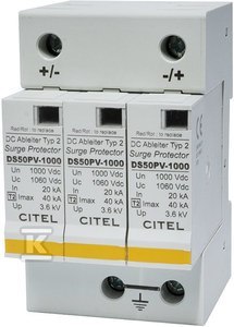 OGR.2(C)20/40KA 2P+V 70A DS50PVS-1000 OGR.2(C)20/40KA 2P+V 70A DS50PVS-1000
