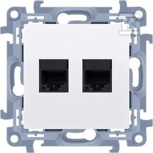 GN.2-KR.KOMP.RJ45 KAT6 BIAŁE SIMON10 GN.2-KR.KOMP.RJ45 KAT6 BIAŁE SIMON10