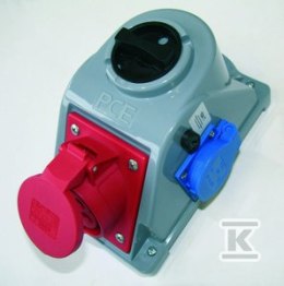GN.Z WYŁ. 0-1 32A/5P/400V 2X16A/230 IP4