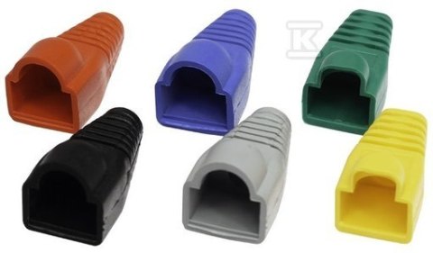 OSŁONKA NA WTYK RJ45 SZARA