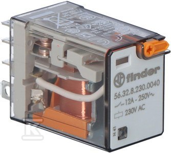 PRZEKAŹNIK 2P 12A 230V AC PRZEKAŹNIK 2P 12A 230V AC