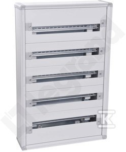 ROZDZ.5X24 NAŚC.METAL.XL3 160A BEZ DRZW