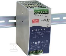 TDR-240-24 ZASILACZ NA SZYNĘ DIN 3-FAZO