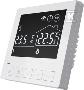 TERMOSTAT PROGRAMOW.HD-T02-BIAŁY TERMOSTAT PROGRAMOW.HD-T02-BIAŁY