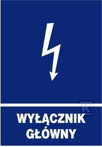 WYŁĄCZNIK GŁÓWNY TABLI.INFORMACYJNA WYŁĄCZNIK GŁÓWNY TABLI.INFORMACYJNA
