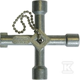 KLUCZ DO SZAFY STEROWNICZEJ METAL