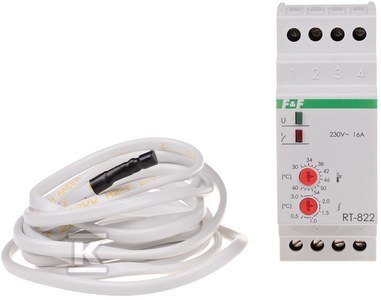 RT-822-REG.TEMP.30÷60ST C,230V,16A,TH3 RT-822-REG.TEMP.30÷60ST C,230V,16A,TH3
