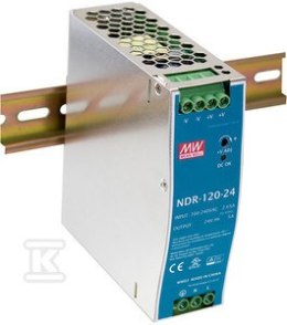 ZASIL.NA SZYNĘ DIN 120W 12V 10A