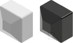 NOPAL40X40CZ NAKŁADKA OCHRONNA CZARNA