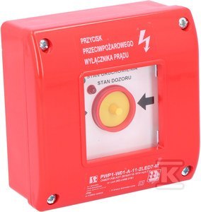PPOŻ WYŁ.PRĄDU PWP1-W01-A-11-2LED7\M PPOŻ WYŁ.PRĄDU PWP1-W01-A-11-2LED7\M