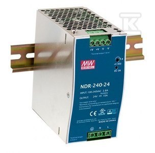 ZASILACZ NA SZYNĘ DIN 240W 24V 10A ZASILACZ NA SZYNĘ DIN 240W 24V 10A