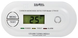 CZUJNIK TLENKU WĘGLA TYP: CTW-03 CZUJNIK TLENKU WĘGLA TYP: CTW-03