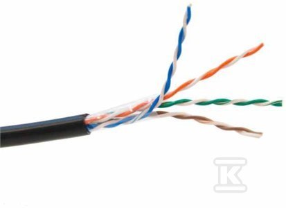 KABEL U/UTP KAT. 5E, ZEW. SUCHY PE 500M KABEL U/UTP KAT. 5E, ZEW. SUCHY PE 500M