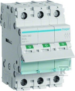 MOD.ROZŁĄCZ.IZOL.3P 100A 400VAC MOD.ROZŁĄCZ.IZOL.3P 100A 400VAC