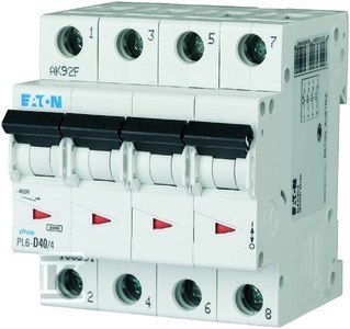 PL6-B40/4 WYŁ.NADPRĄDOWY 6KA PL6-B40/4 WYŁ.NADPRĄDOWY 6KA