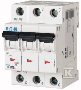 PL6-C40/3 WYŁ.NADPRĄDOWY 6KA PL6-C40/3 WYŁ.NADPRĄDOWY 6KA
