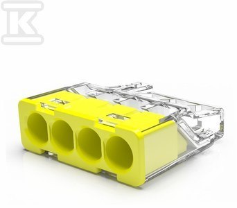 SZYBKOZŁĄCZKA MINI X4,DRUT,0,2-2,5MM2 SZYBKOZŁĄCZKA MINI X4,DRUT,0,2-2,5MM2