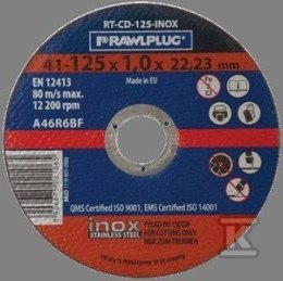 TARCZA INOX 115X1.0X22