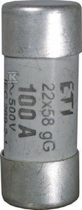 WKŁADKA CH22X58 GG 100A/500V
